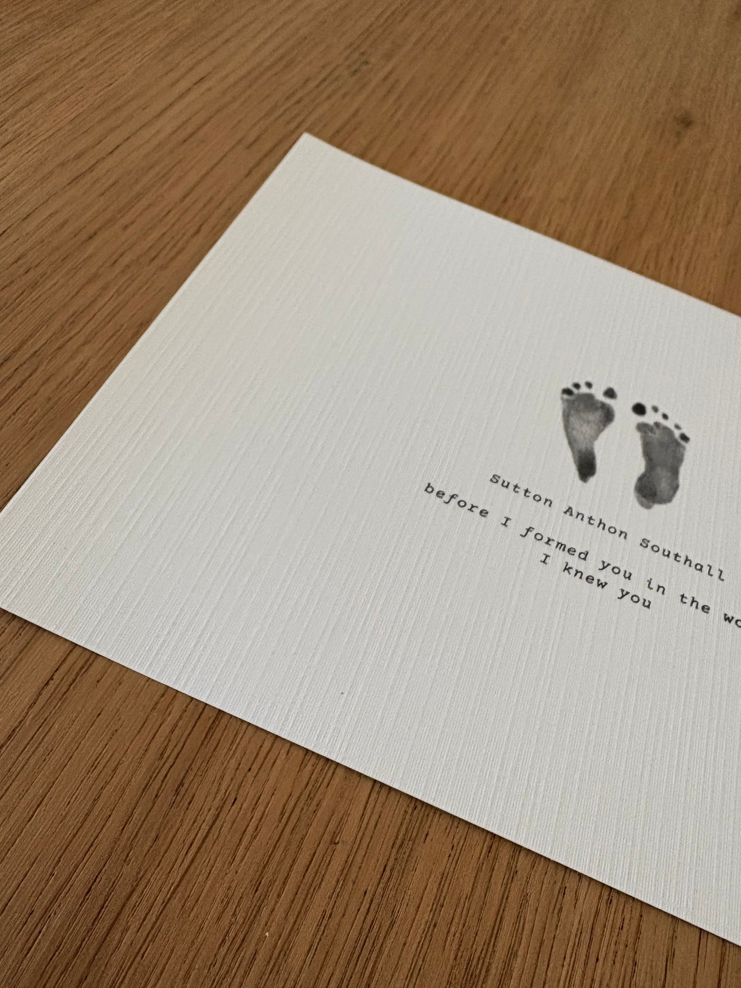 Heirloom Keepsake Print
