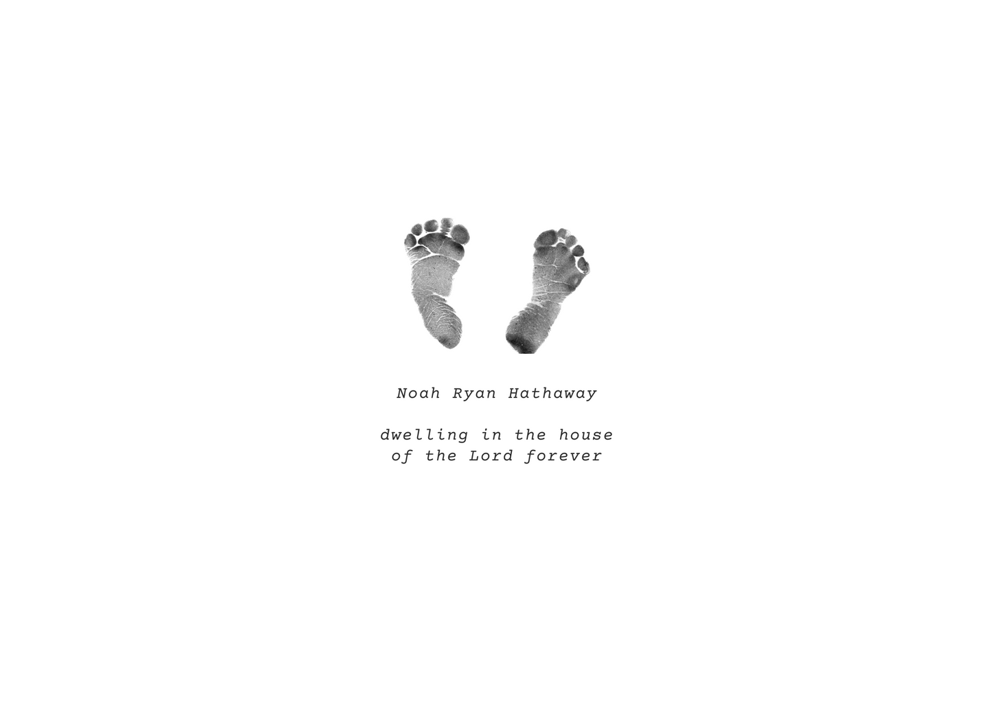 Heirloom Keepsake Print