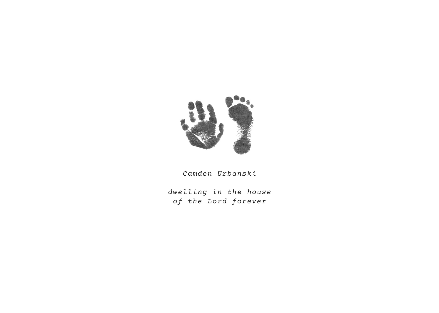 Heirloom Keepsake Print