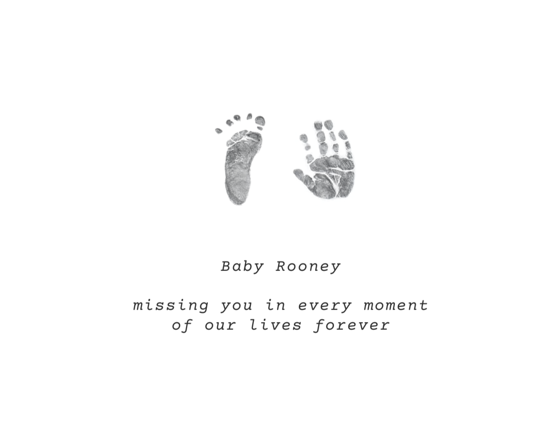 Miscarriage Keepsake - Traditional