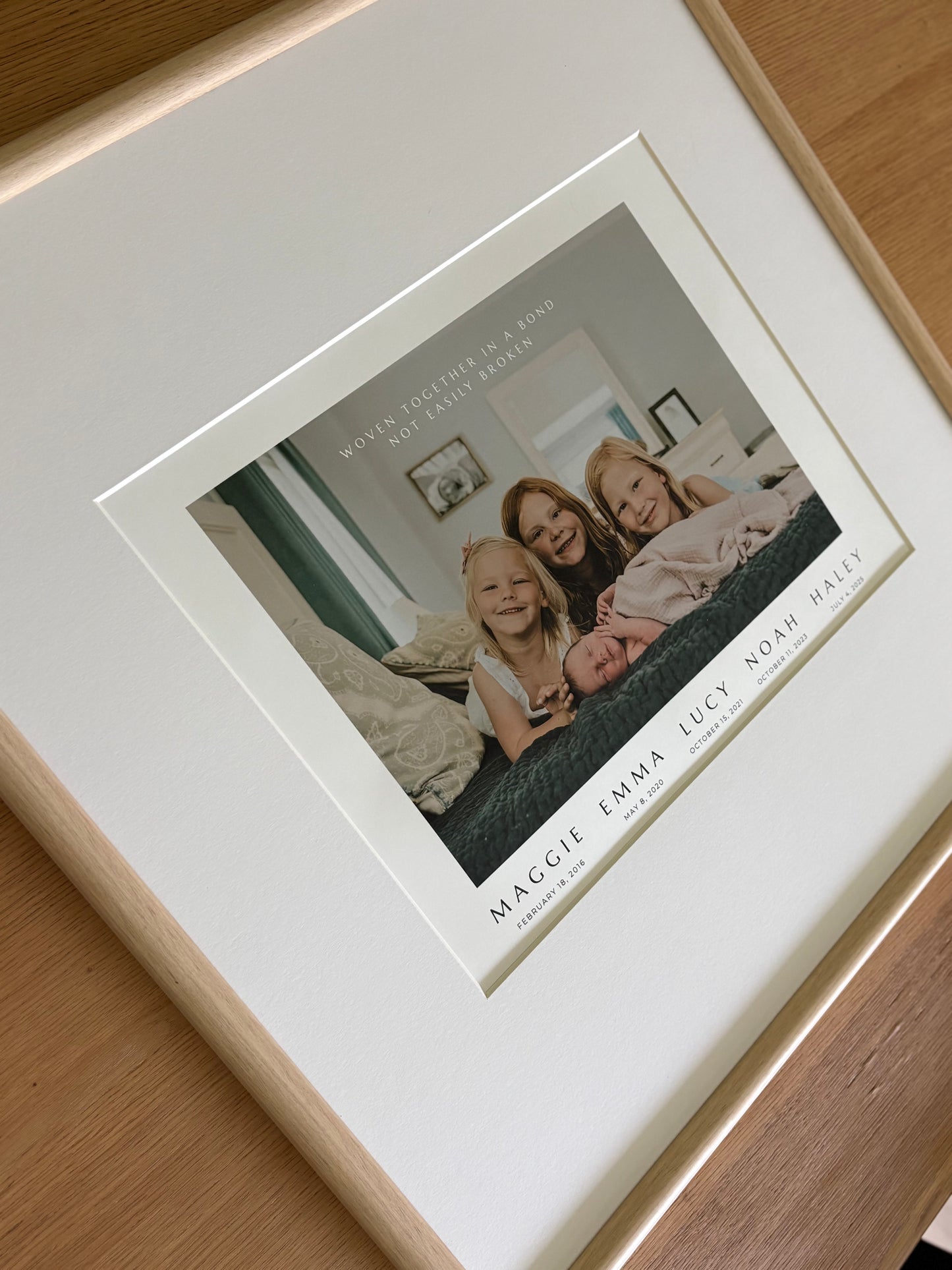 Sibling Keepsake Print
