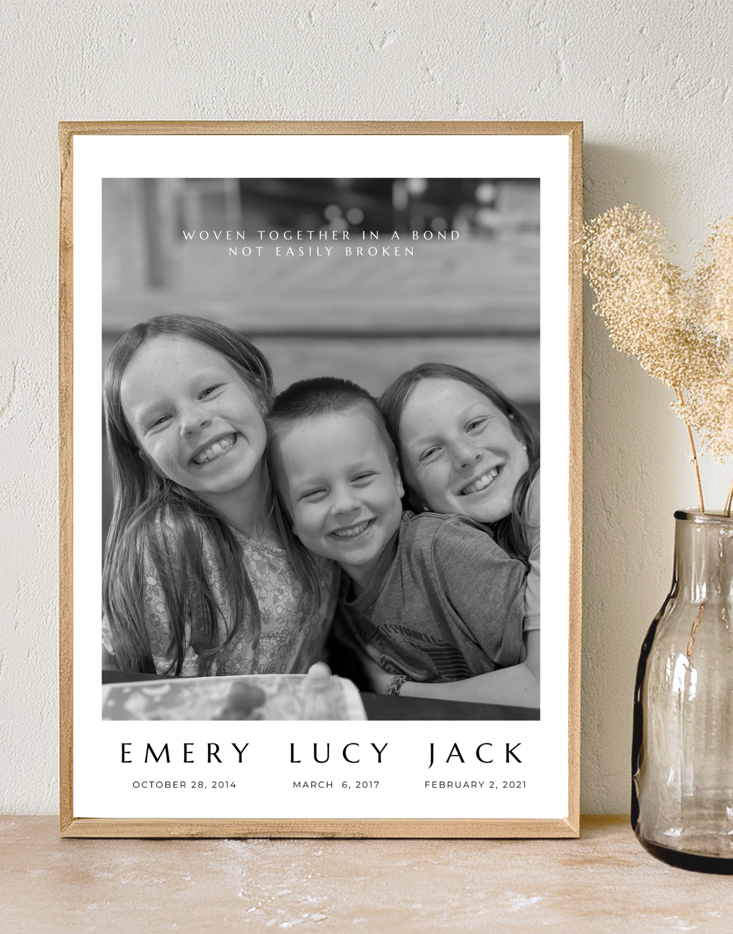 Sibling Keepsake Print