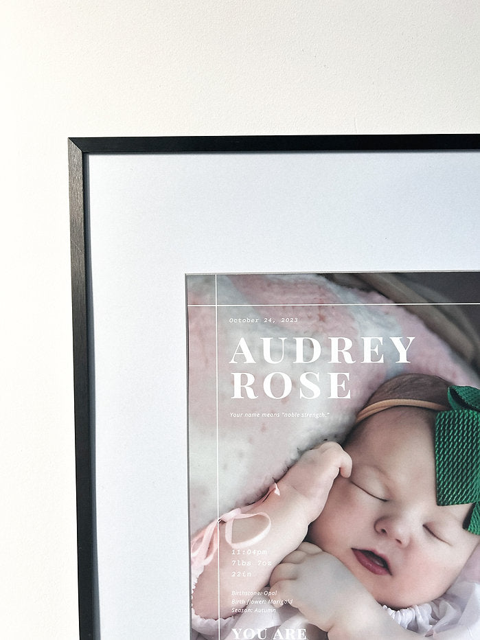 Birth Poster - Biblical